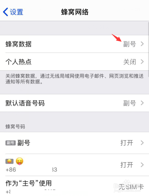 苹果手机移动数据怎么开