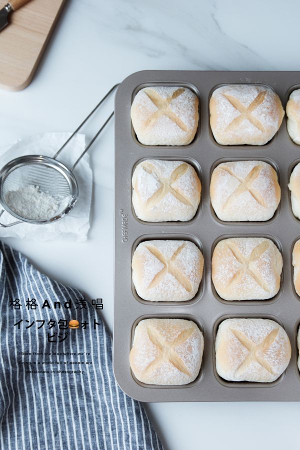 日式牛奶餐包卷
