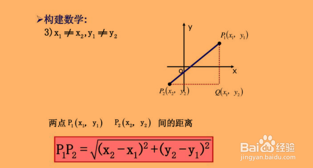两点之间距离公式怎么用