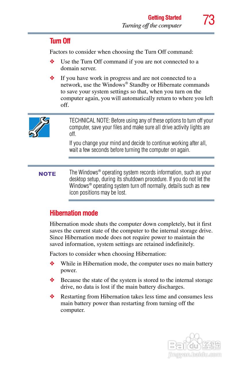东芝NB300笔记本电脑使用说明书:[8]
