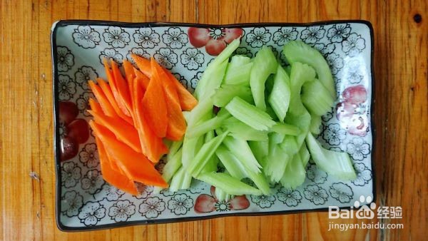 七夕为他（她）下厨房 西芹百合虾仁