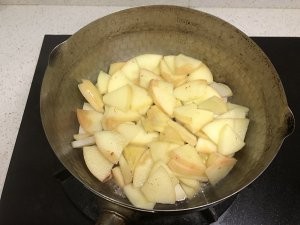 柠檬蜜地瓜苹果的做法