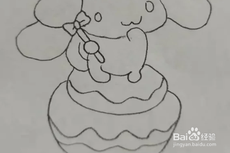 玉桂狗和布丁狗怎么画