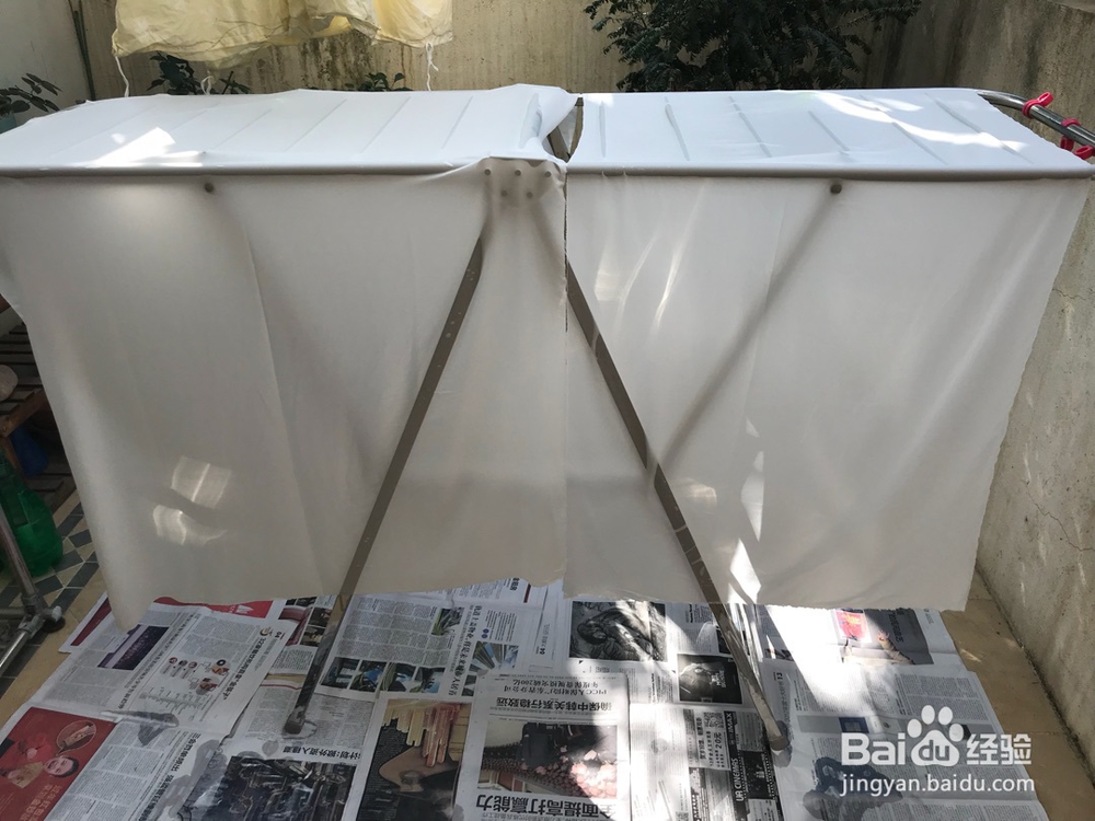 学习怎样给布上浆