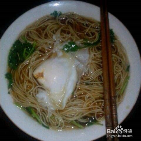 鸡蛋面的做法