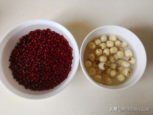 红薯莲子红豆汤