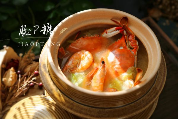 白菜豆腐海鲜汤