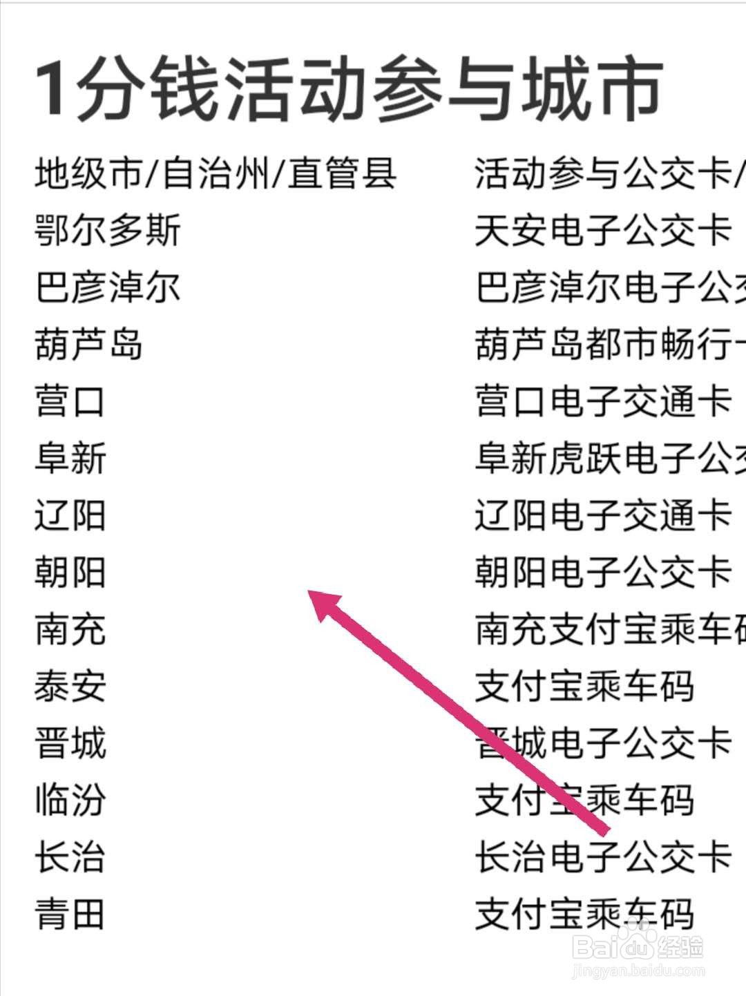 支付宝一分钱乘公交怎么参加