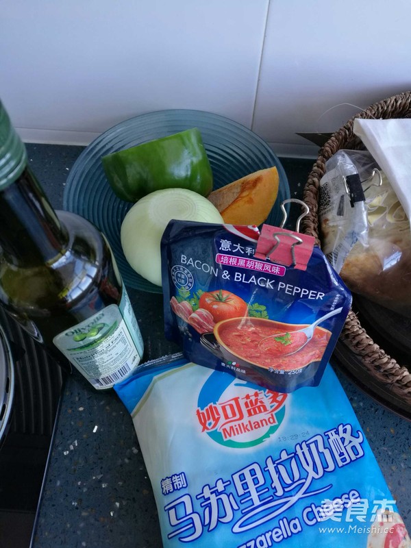 鲜虾披萨的做法