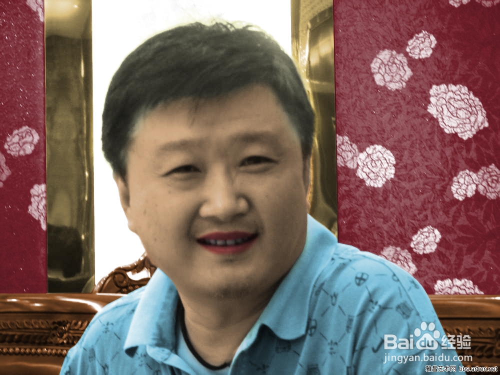 用PhotoShop怎么给黑白照片上色教程