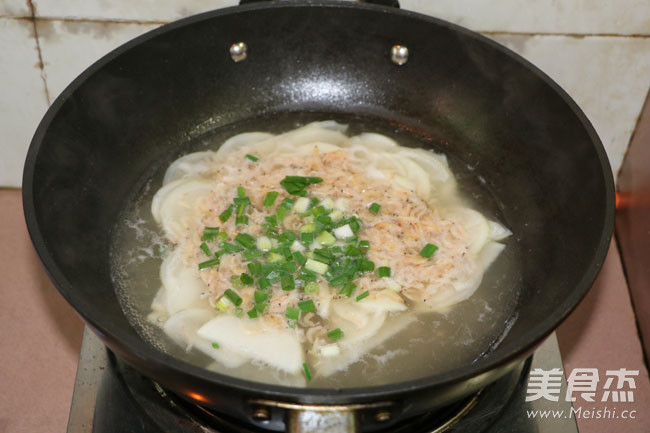 清热良方虾皮萝卜汤