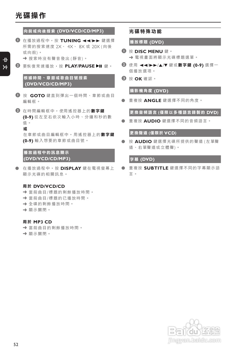 飞利浦 MCD290音响使用说明书:[2]