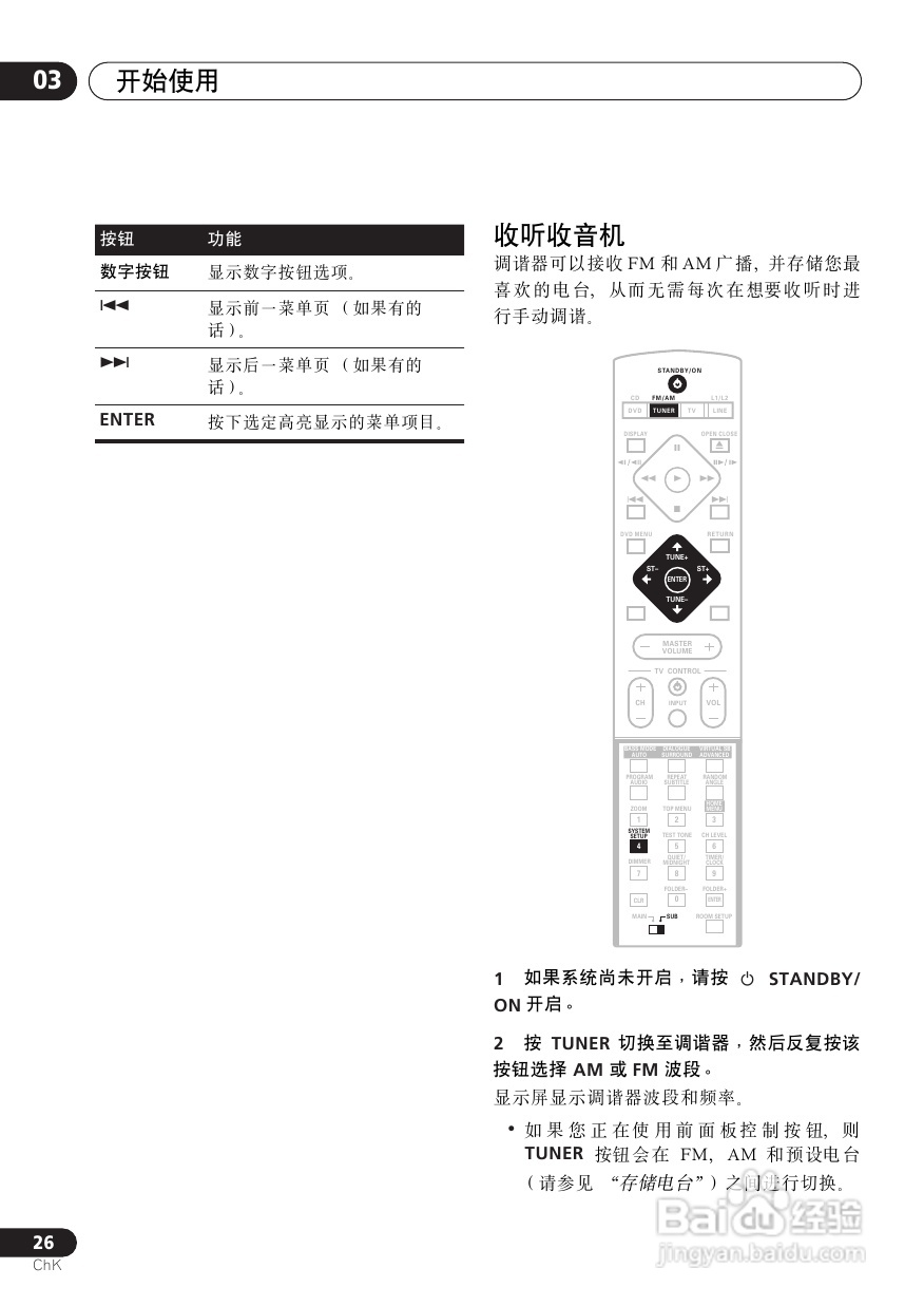 Pioneer XV-DV313/DV515TA家庭影院使用说明书:[2]