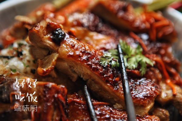 和风清酒照烧鸡腿饭