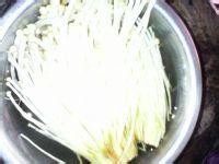 金针菇拌紫甘蓝的做法