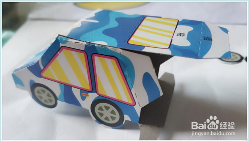 儿童手工越野车的制作方法