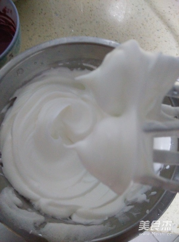 三色戚风蛋糕6寸