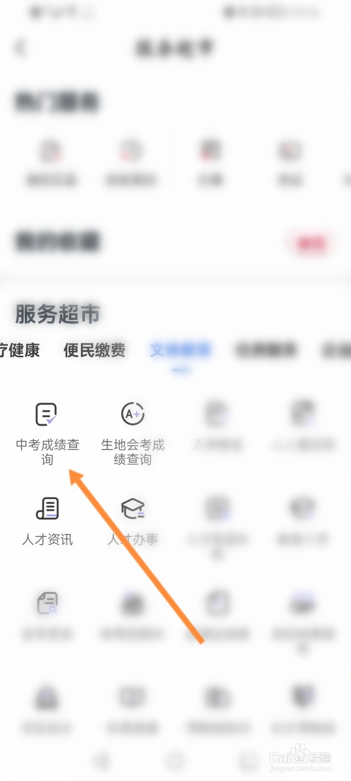 怎样查询中考成绩