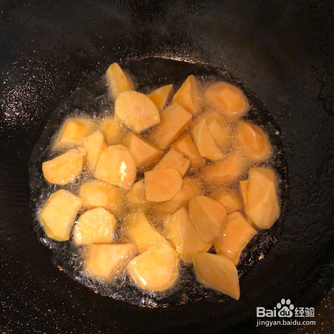 一人食:拔丝红薯的家常做法