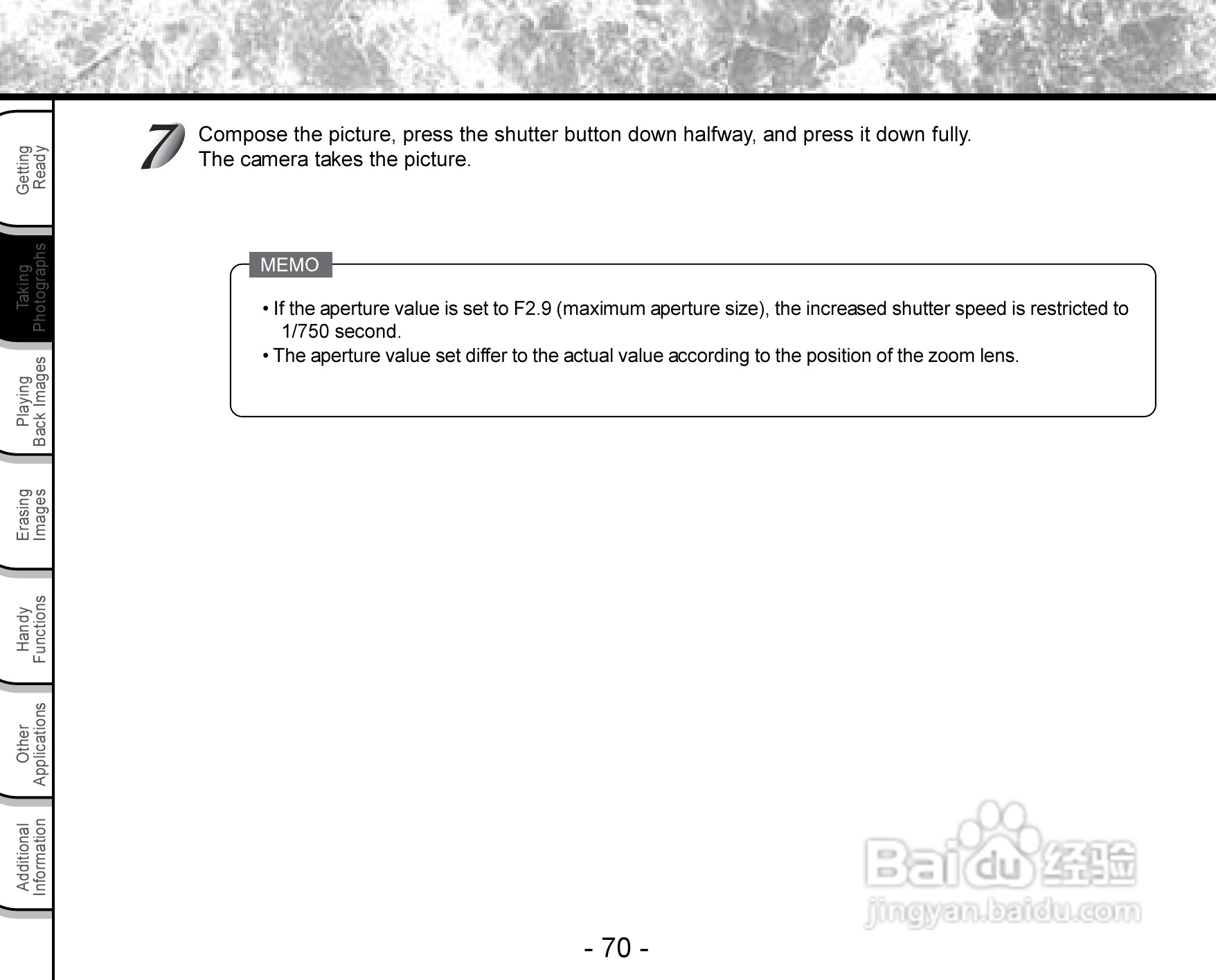 东芝PDR-3300数码相机使用说明书:[7]