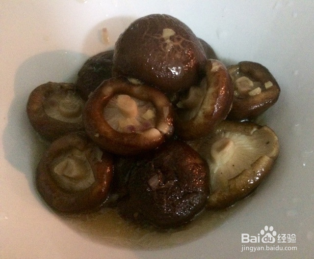 青菜香菇的做法