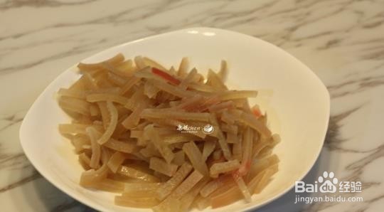 胡萝卜皮冻的做法