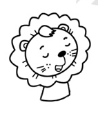 怎么画狮子的简笔画