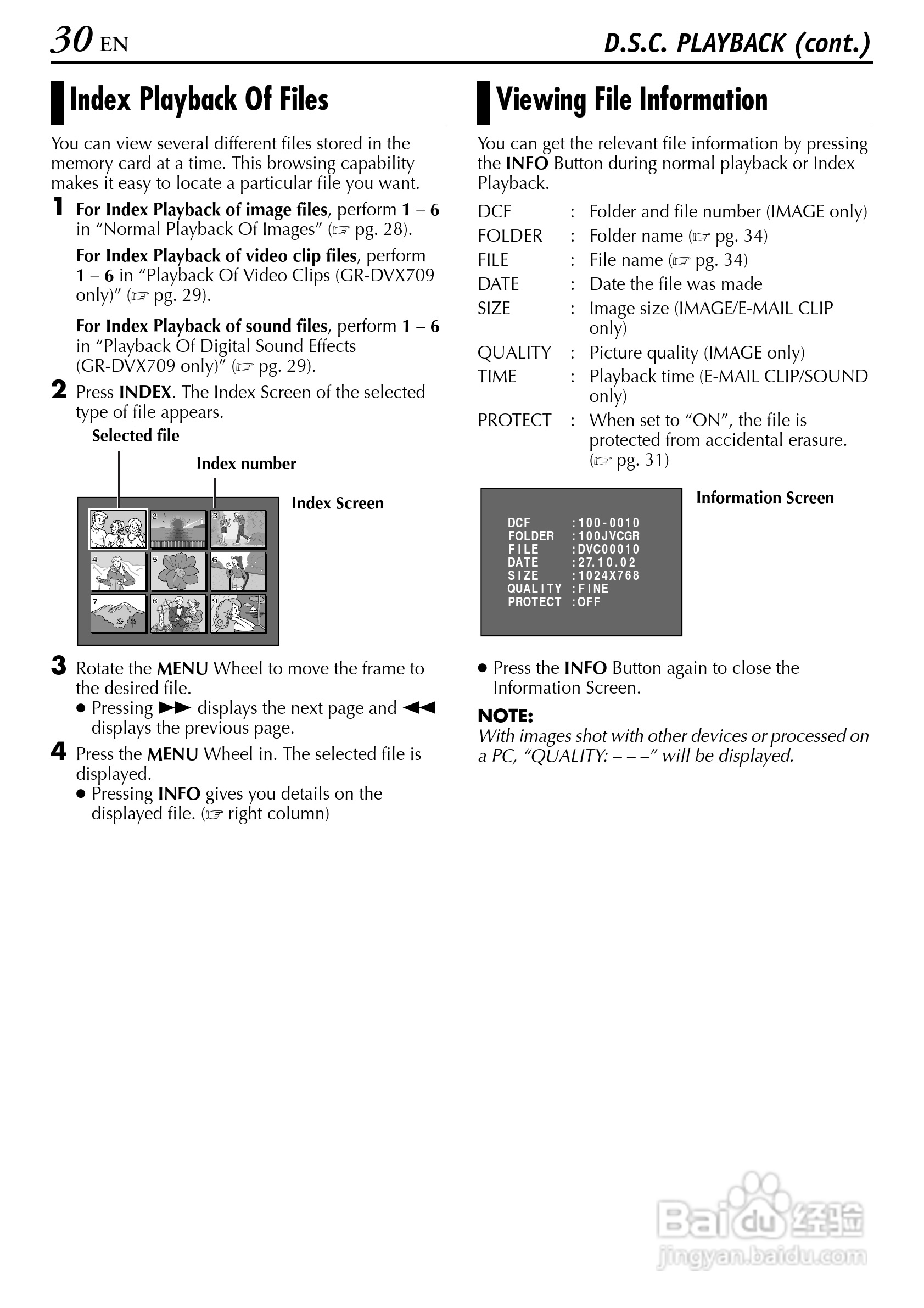 胜利JVC GR-DVX709SH数码摄像机使用说明书:[3]