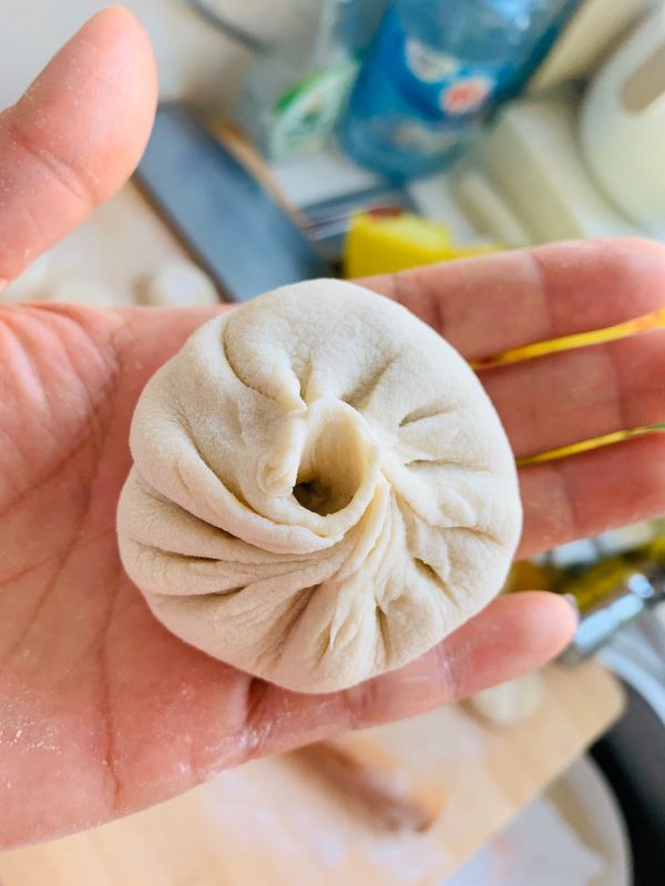 白菜香菇猪肉包