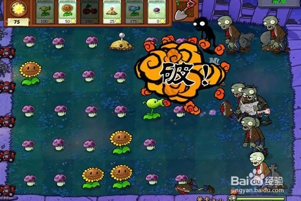 植物大战僵尸通全关的攻略。（十一）