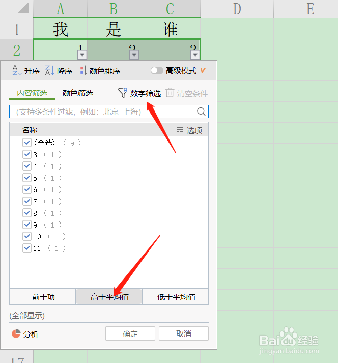 Excel如何进行筛选操作