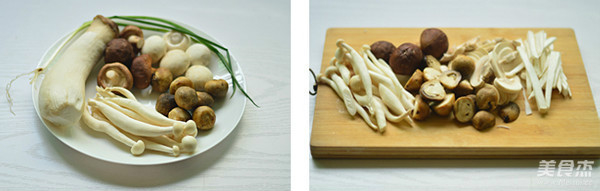 美食，菌菇汤