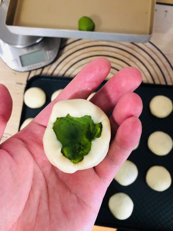 老式软皮绿豆饼