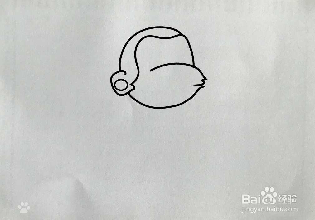 【简笔画】呆萌的小猴子画法