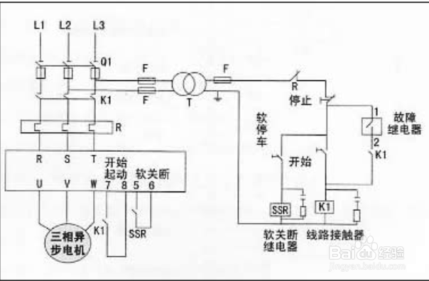 380v增压泵接线图图片