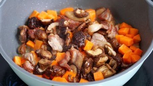 闽南咸饭制作过程