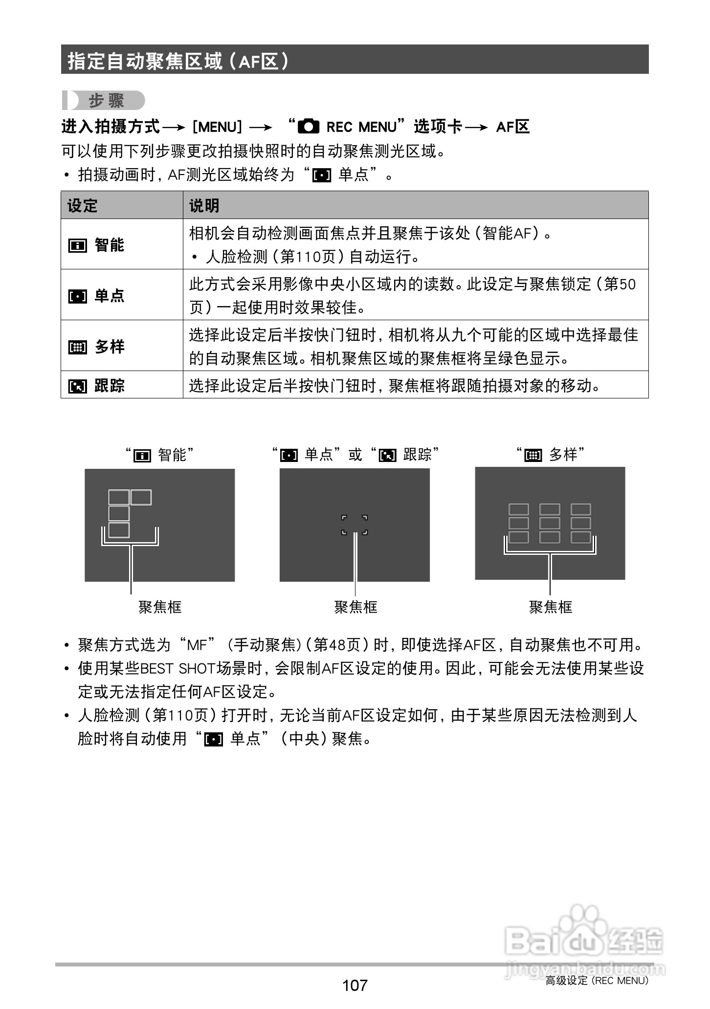 卡西欧 EX-ZR1000数码相机说明书:[11]