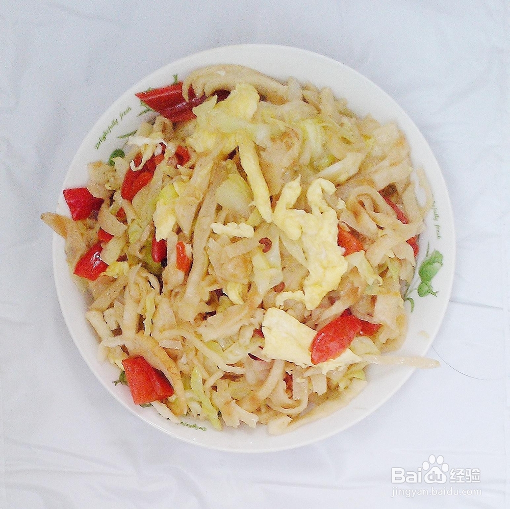 家常蛋炒饼的做法