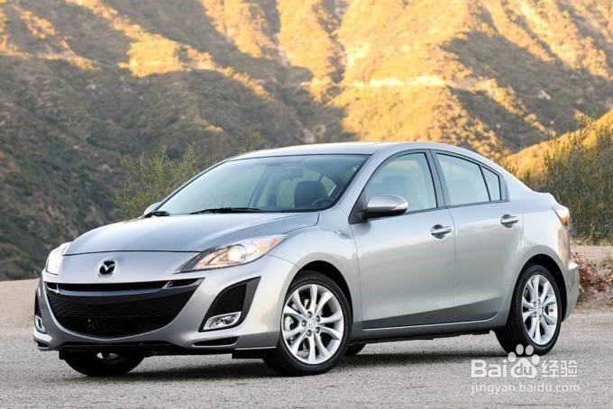 马自达3 前大灯怎么拆