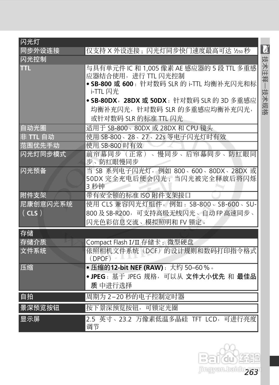 尼康D2Xs数码相机使用说明书:[28]