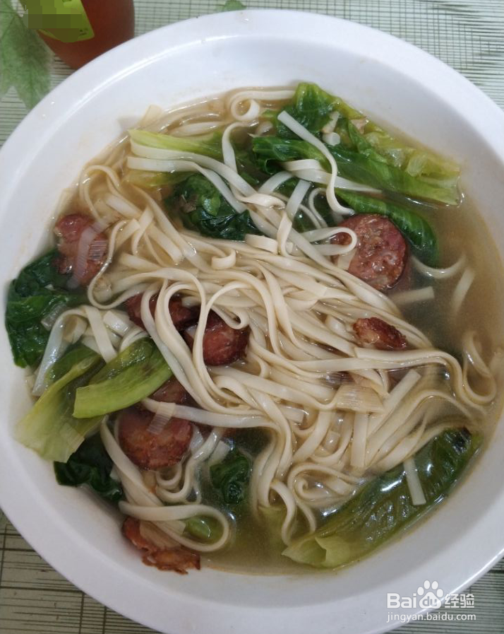 2018炝锅腊肠面怎么做好吃