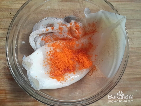 奥尔良烤鱿鱼筒