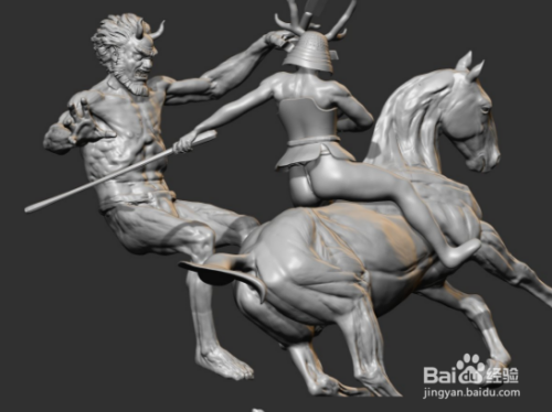 Zbrush教程零基础入门到精通从萌新到大神 百度经验