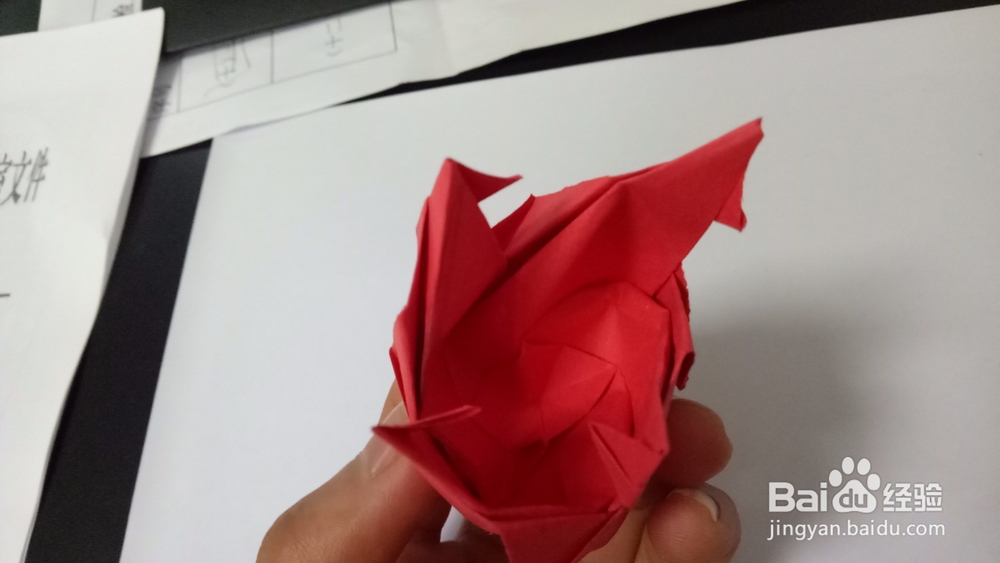 川崎玫瑰折纸