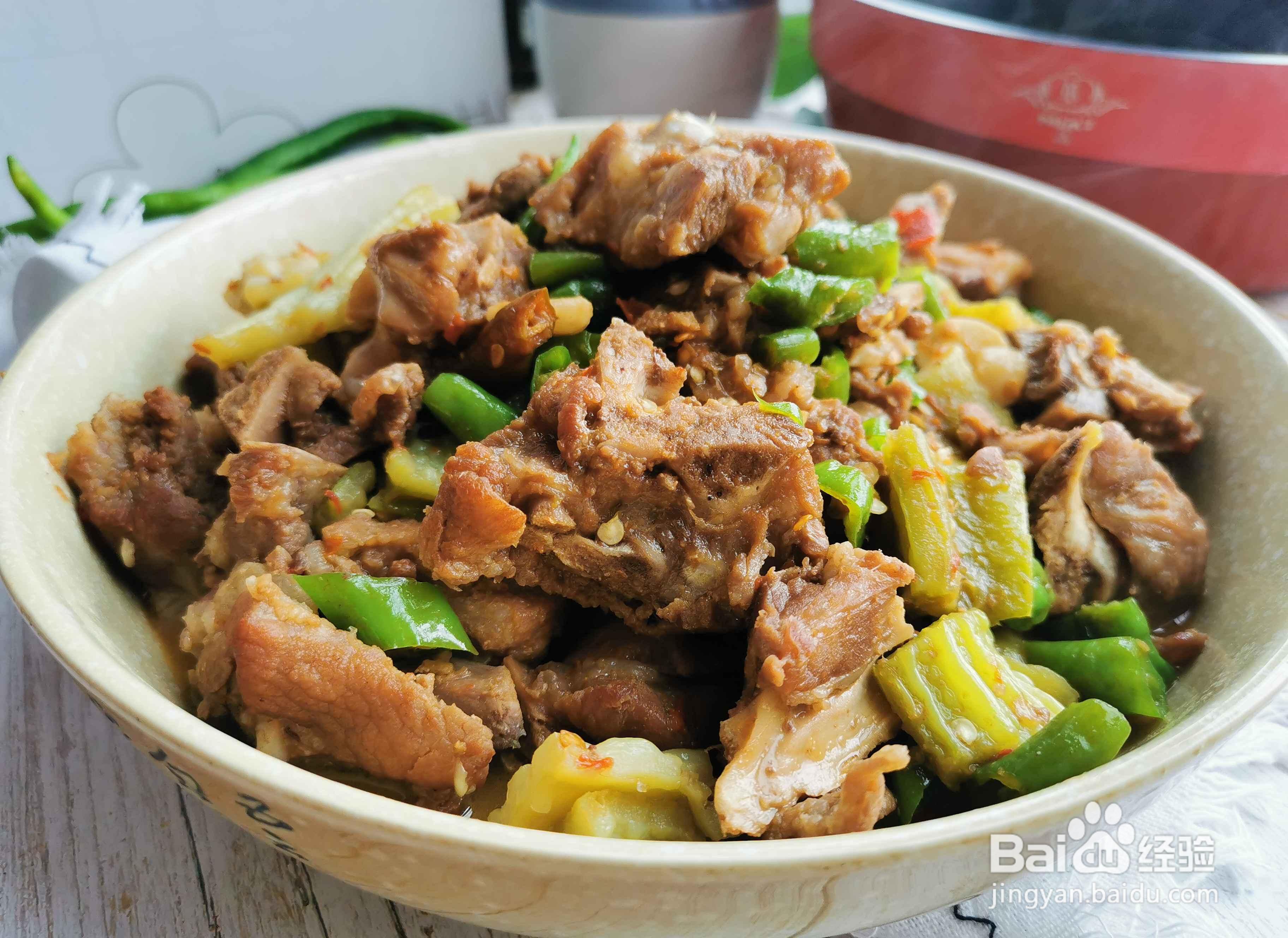 怎么做好吃的苦瓜烧排骨