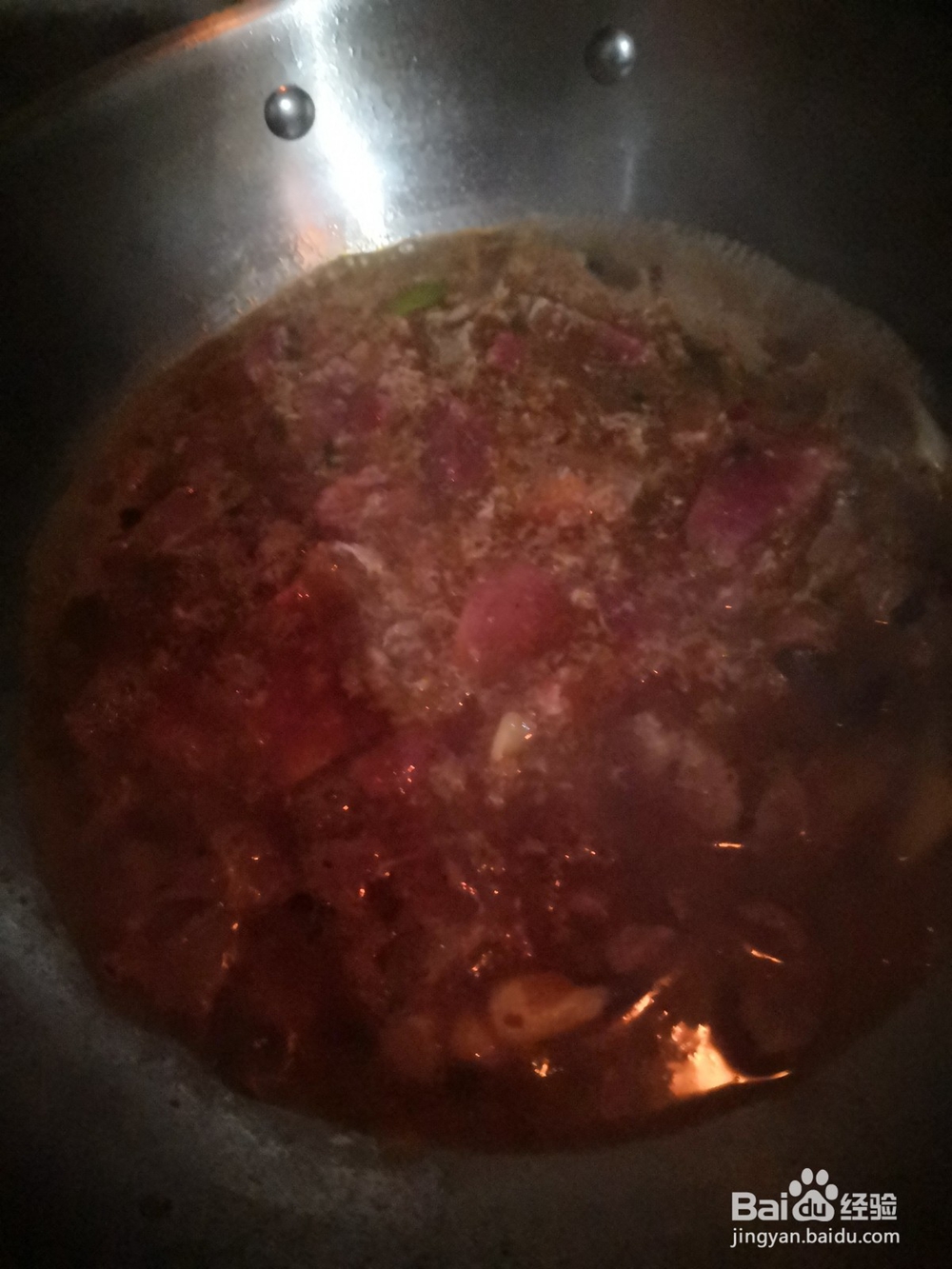香喷可口水煮牛肉片