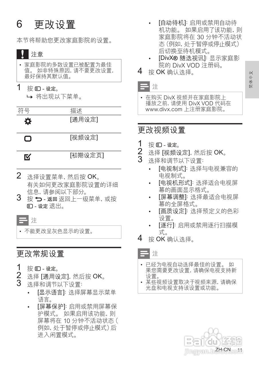 PHILIPS HTS2201 DVD家庭影院用户手册