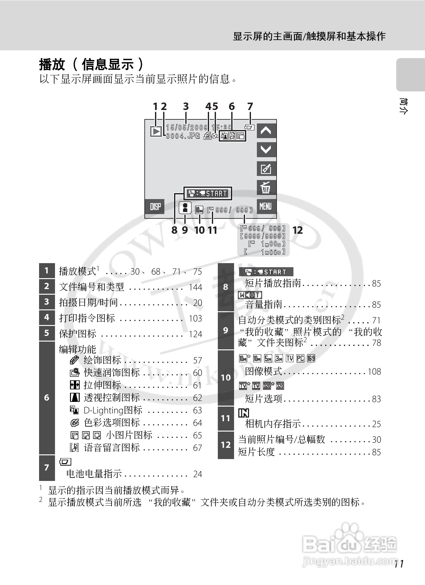 NIKON 数码相机COOLLPIX S230用户手册:[3]