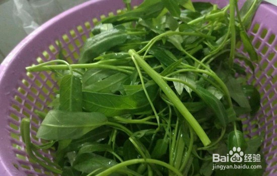 如何炒空心菜之潮汕空心菜?