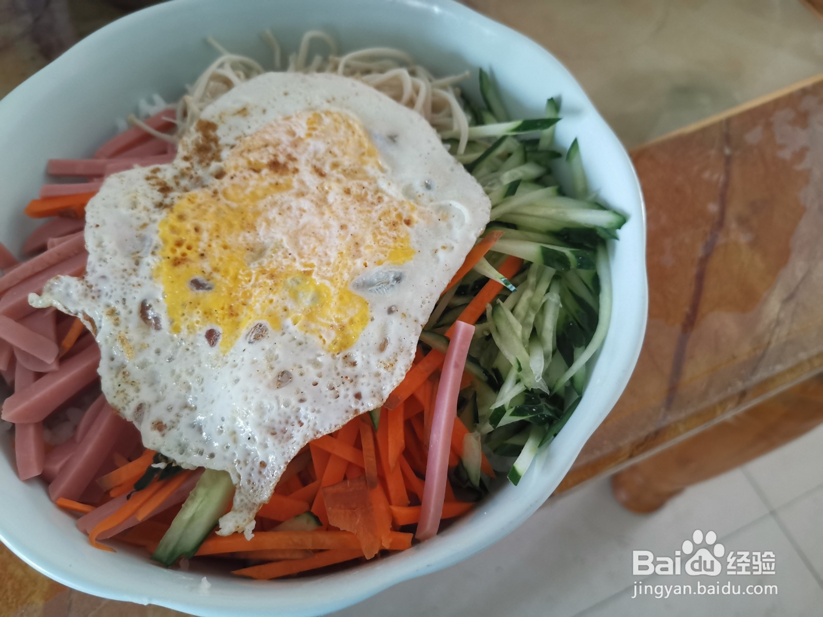 简易韩式拌饭做法